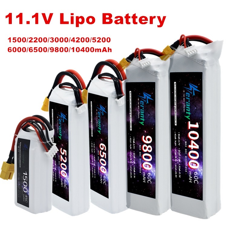 Drone Battery 3S - Batterie Lipo 3S 11.1V Deans XT60