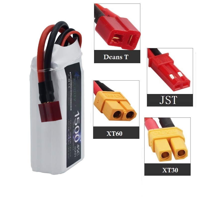 Batterie Lipo 3S 11.1V Deans X - Drone Battery 3S avis et prix