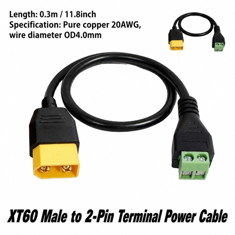 Câble adaptateur XT60 mâle-fem - Drone Battery Connector avis et prix